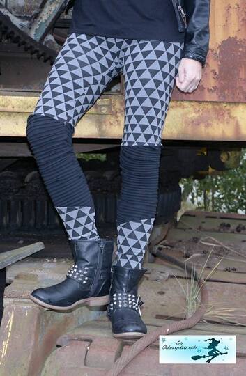 Schnittmuster Damenleggings, verschiedene Varianten, Leggings Schnittmuster