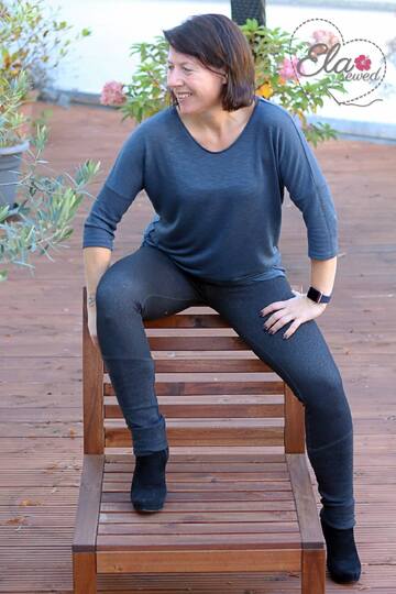 Schnittmuster Damenleggings, verschiedene Varianten, Leggings Schnittmuster