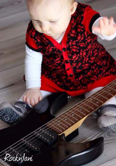 Schnittmuster Kinderkleid, verschiedene Rock- & Oberteilvarianten