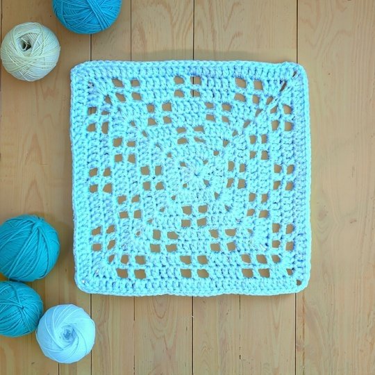 Lacy Granny Square Crochet Pattern – Do It Yourself Openwork design
