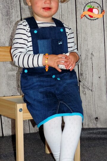 Latzrock Schnittmuster, Kinderrock, Kinder Latzrock