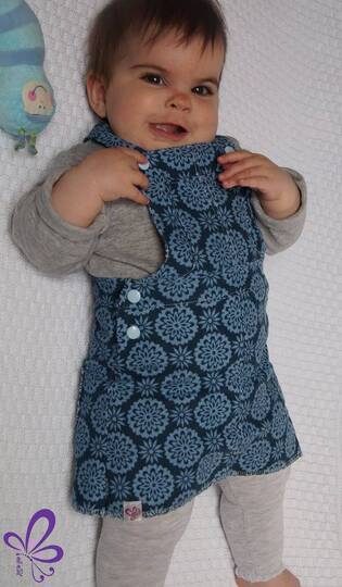 Latzrock Schnittmuster, Kinderrock, Kinder Latzrock