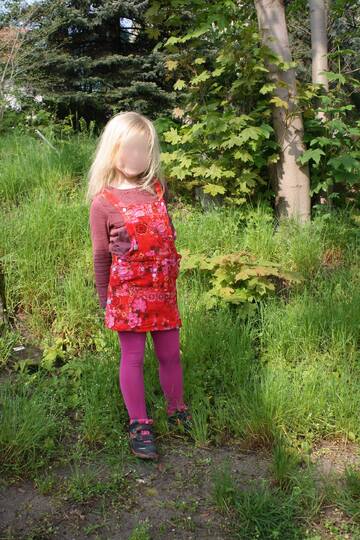 Latzrock Schnittmuster, Kinderrock, Kinder Latzrock