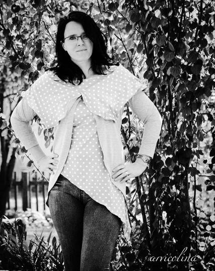 Schnittmuster Damenjacke, Strickjacke nähen, Nähanleitung