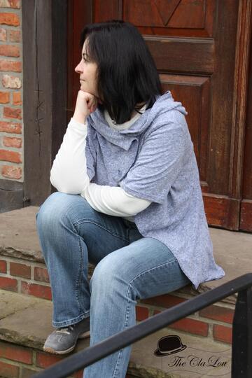 Schnittmuster Damenjacke, Strickjacke nähen, Nähanleitung