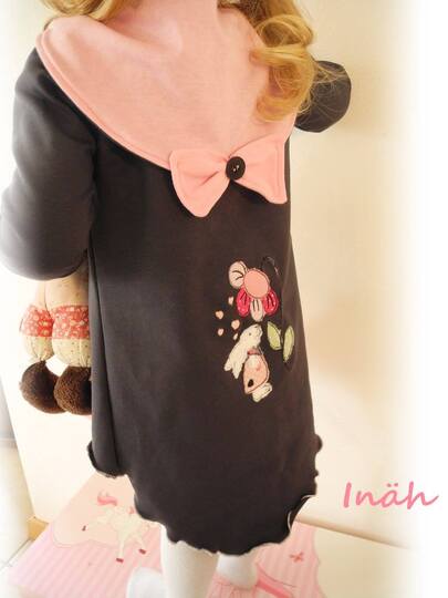 Schnittmuster Kinder Strickjacke, Jacke für Kinder, Nähanleitung