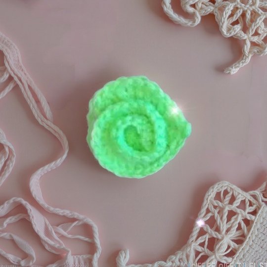 Swirly Rose Heart Valentines Plush