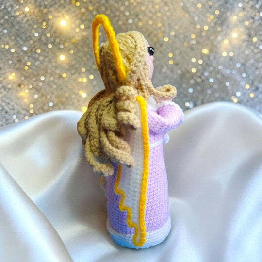 Christmas Guardian Angel Toy Crochet Pattern, Christmas in July, Amigurumi