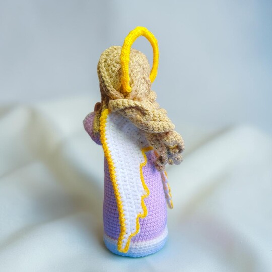 Christmas Guardian Angel Toy Crochet Pattern, Christmas in July, Amigurumi