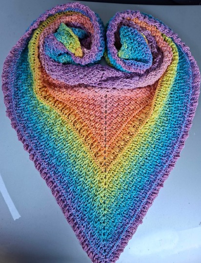 Häkelanleitung Dreieckstuch Nati