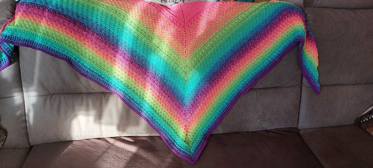 Häkelanleitung Dreieckstuch Nati