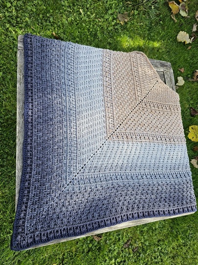 Häkelanleitung Dreieckstuch Nati