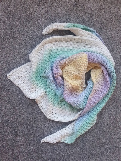 Häkelanleitung Dreieckstuch Nati