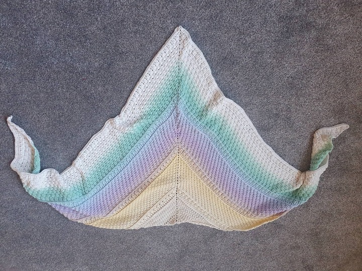 Häkelanleitung Dreieckstuch Nati