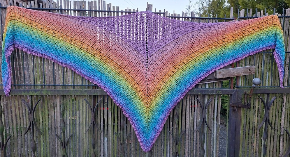 Häkelanleitung Dreieckstuch Nati