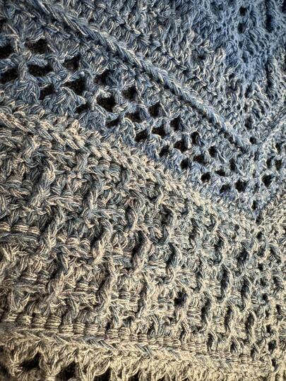 Crochet Pattern Pentagonal Scarf „Koria“