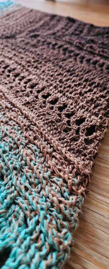 Crochet Pattern Pentagonal Scarf „Koria“