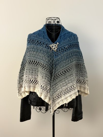 Häkelanleitung Fünfecktuch "Koria"