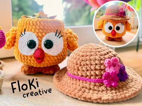 Küken "surprise" befüllbar- Häkelanleitung, Osterkörbchen, Eierwärmer