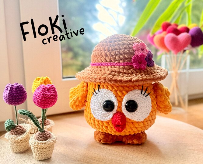 Küken "surprise" befüllbar- Häkelanleitung, Osterkörbchen, Eierwärmer