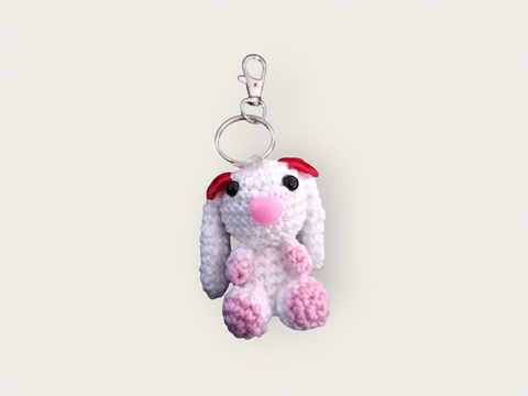 Crochet Pattern Bunny Keychain