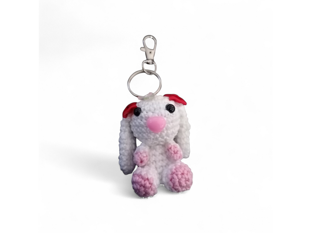 Crochet Pattern Bunny Keychain - Image 3