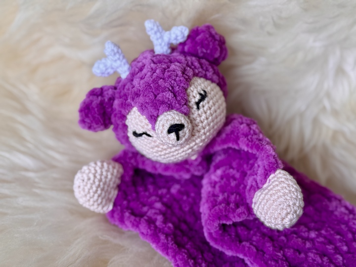 Crochetpattern - Lovey and Babyrattle Deer "Lino"