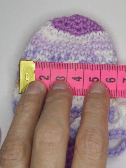 Crochet Pattern for Cute Baby Mittens With Ties