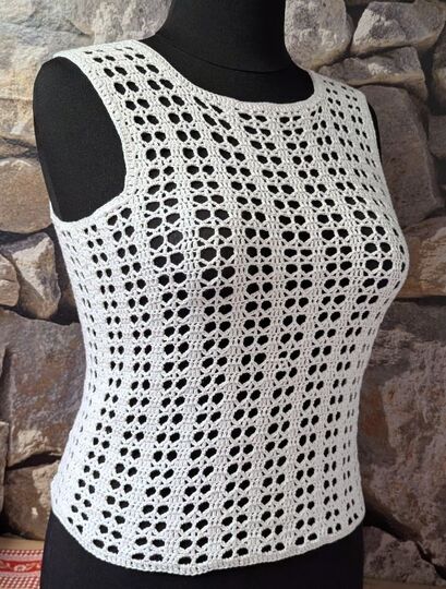 Häkelanleitung Sommertop Marie