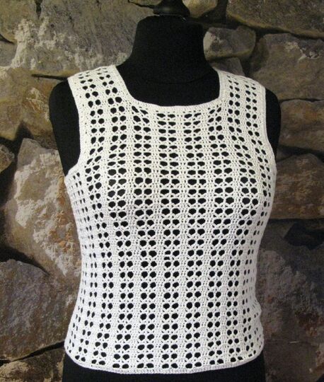 Häkelanleitung Sommertop Marie