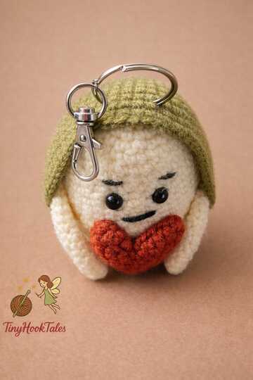 Häkelanleitung Schlüsselanhänger oder Taschenbaumler