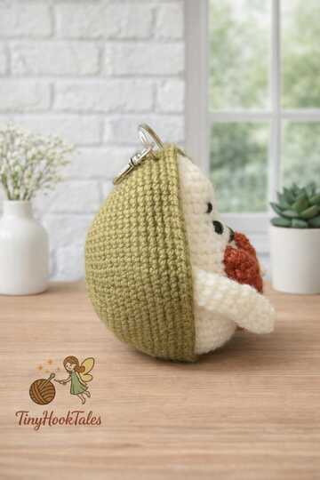 Häkelanleitung Schlüsselanhänger oder Taschenbaumler