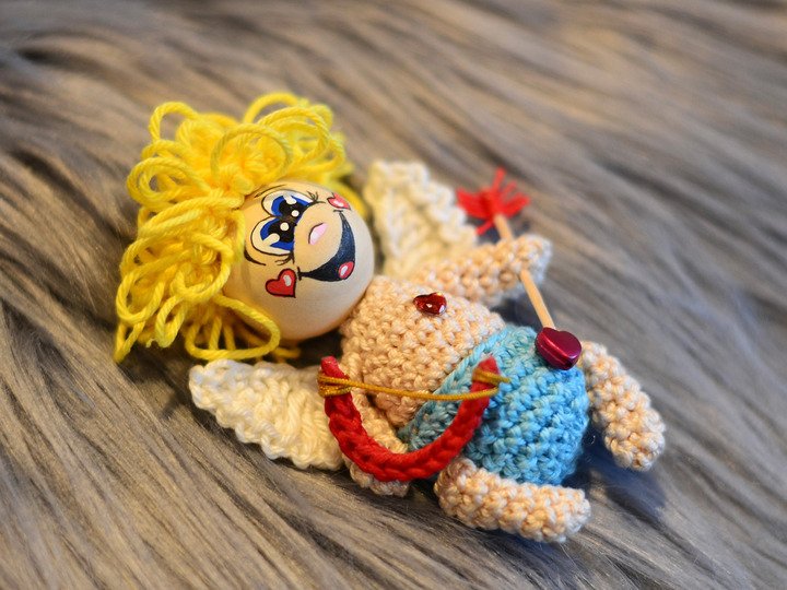 Familie Amor 2 Größen Engel Schutzengel Valentinstag Liebe Hochzeit Geburt