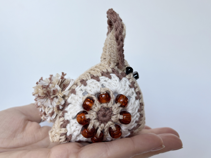 Beaded Crochet Pattern Easter Bunny Amigurumi, Easter Decor, Fidget Toy
