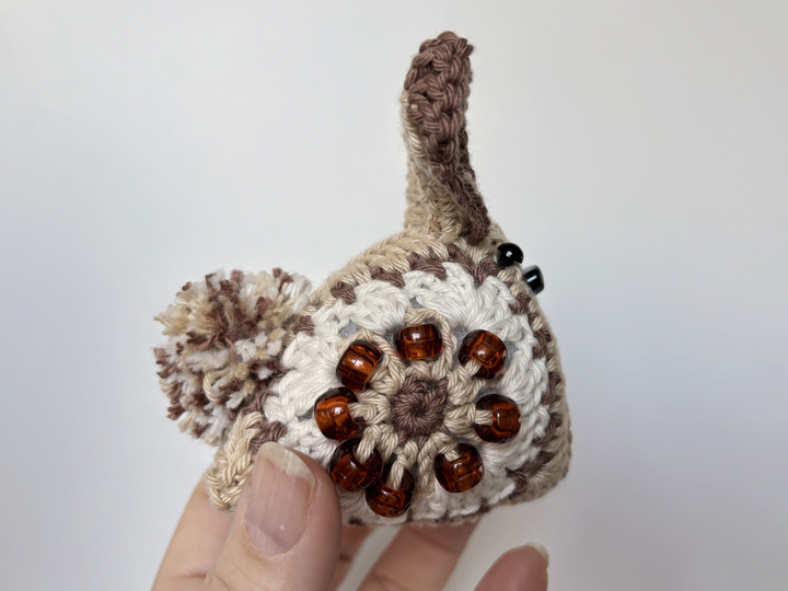 Beaded Crochet Pattern Easter Bunny Amigurumi, Easter Decor, Fidget Toy