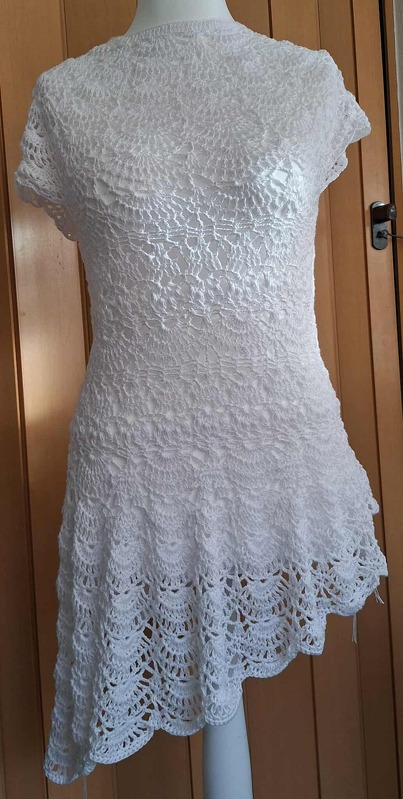 Tunika/Shirt/Kleid Willow, gerade oder schräg, Häkelanleitung - Bild 2