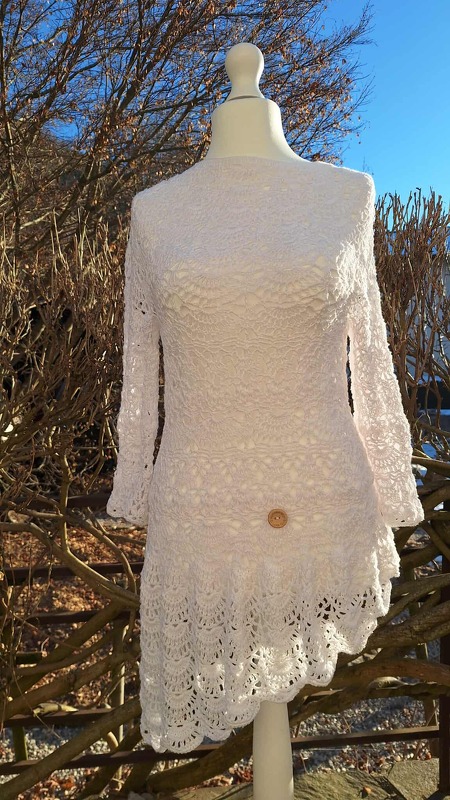Tunika/Shirt/Kleid Willow, gerade oder schräg, Häkelanleitung - Bild 6