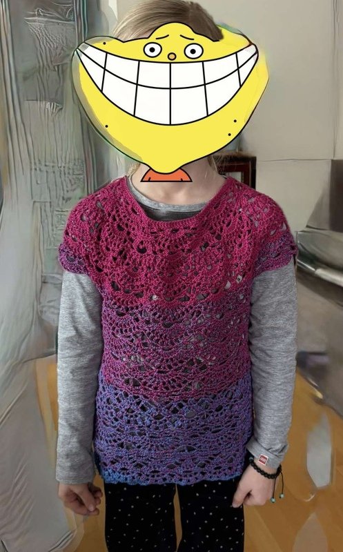 Tunika/Shirt/Kleid Willow, gerade oder schräg, Häkelanleitung - Bild 12