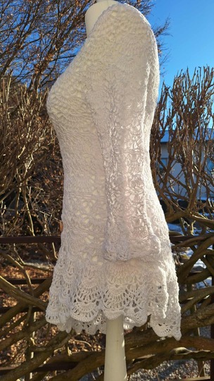 Tunika/Shirt/Kleid Willow, gerade oder schräg, Häkelanleitung