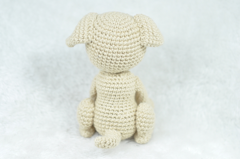 Crochet Pattern - Cute Dog with Bandana