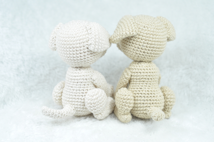 Crochet Pattern - Cute Dog with Bandana