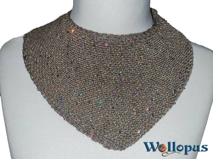 Microtuch Konfetti, gestrickt