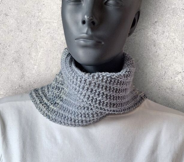 Strickanleitung Halssocke, Kragenschal, für Anfänger geeignet   #364