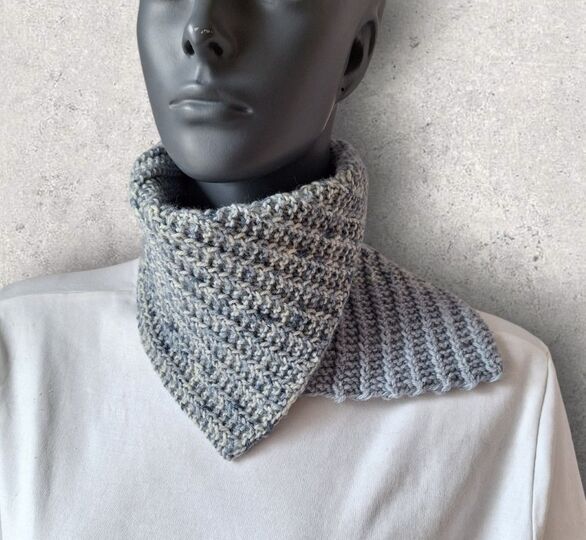 Strickanleitung Halssocke, Kragenschal, für Anfänger geeignet   #364