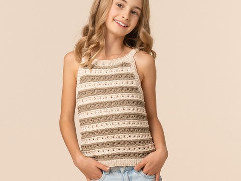 Strickanleitung Kindertop "Piazza" 766140