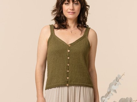 Strickanleitung Damentop "Amazonas" 766143