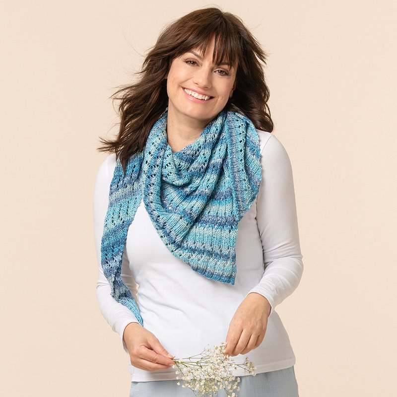 Strickanleitung Dreiecktuch "Messina" 766144