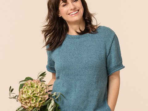 Strickanleitung Damenpulli "Seidenglanz" 766145