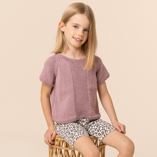 Strickanleitung Kinderpulli "Piano" 766146