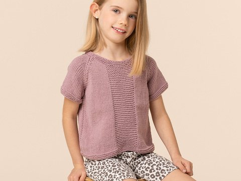 Strickanleitung Kinderpulli "Piano" 766146